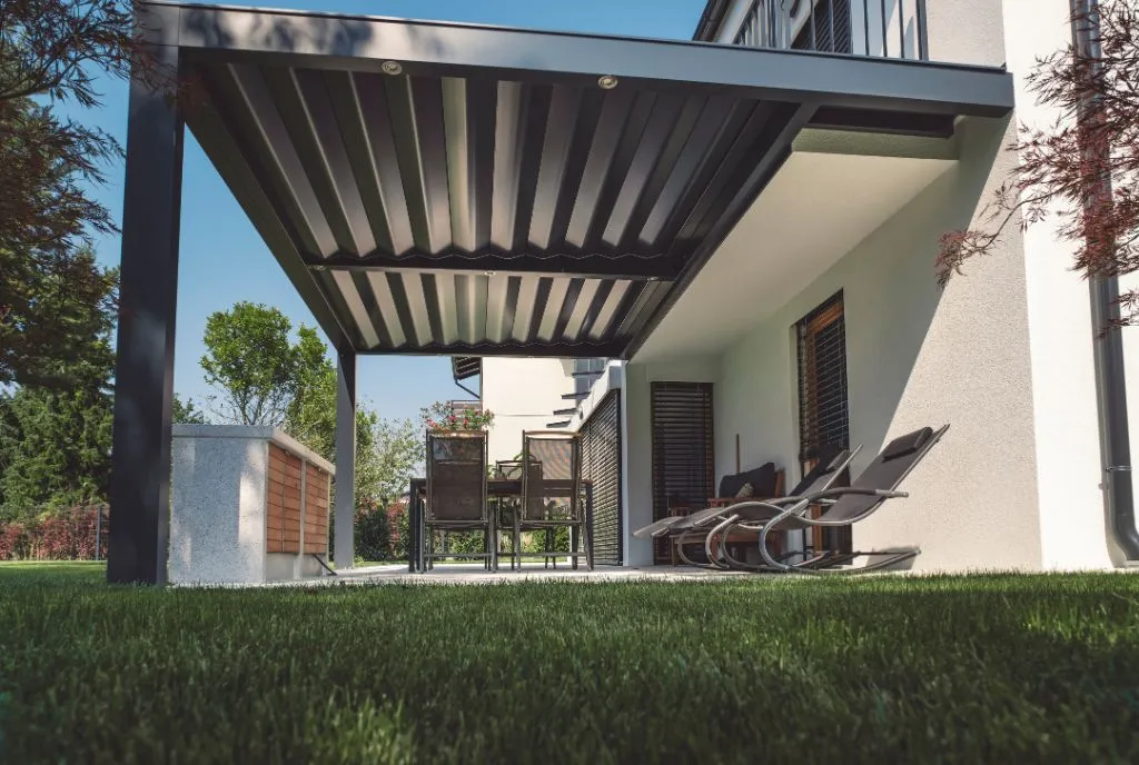 pergola de aluminio 6x4